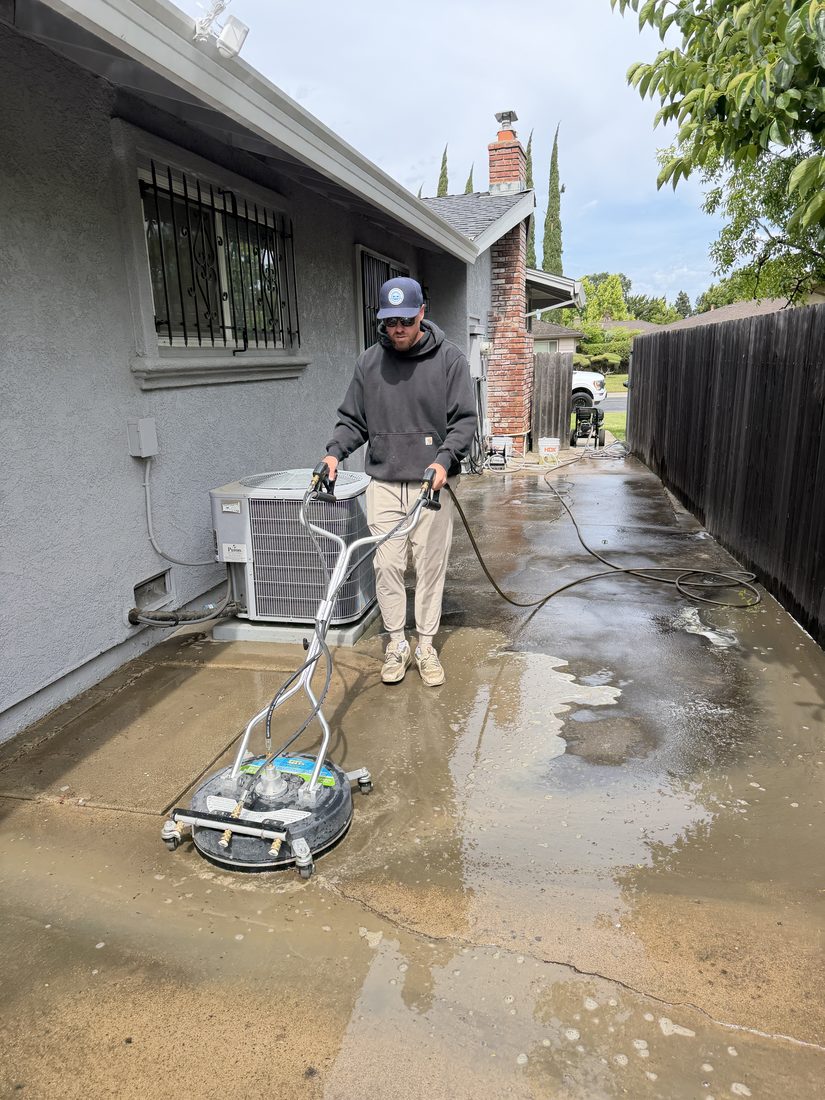 Surface cleaning in action